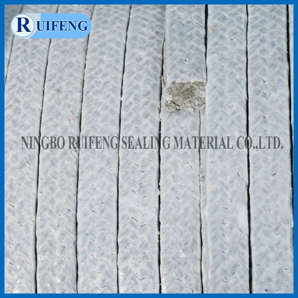 Asbestos Fiber Braided Packing with PTFE with Oil Rock Wool Material Braided Gasket